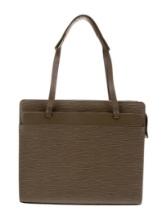 Louis Vuitton Croisette Brown Epi Briefcase