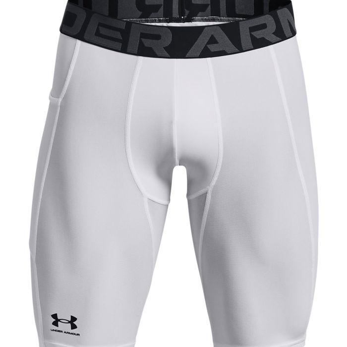 Under Armour 2xl Heatgear Pocket Long Shorts White