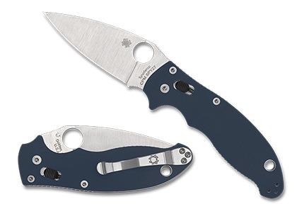 Spyderco Manix 2 Cobalt Blue Folding Knife
