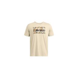 Under Armour Med Men's Stacked T-shirt Khaki Base