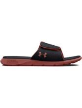Under Armour Size 10 Black/red Women's Slides