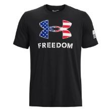 Under Armour Small Freedom T-shirt Black/white