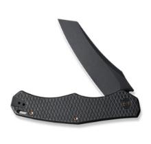 We Knife Black Rekker Frame Lock Flipper Knife