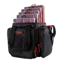 Evolution Outdoor Red Vertical 3600 Tackle Bag