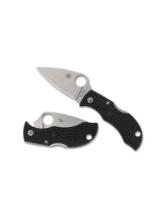 Spyderco Black Spyderedge Manbug Folding Knife