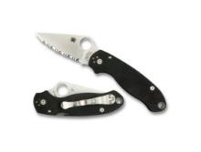 Spyderco Satin Black G10 Plain Para 3 Knife