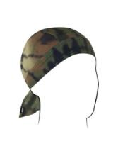 Zan Headgear Woodland Camo Tie Dye Flydanna