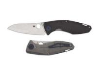 Spyderco Drunken Tumbled Finish Folding Knife