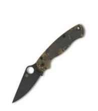 Spyderco Black Paramilitary Folding Knife