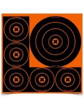 Birchwood Casey 8"/4" Bull's-eye Target - 3 Sheets