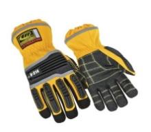 Ringers Gloves Large Blk/ylw Extrication Gloves