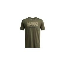 Under Armour 2xl Stacked T-shirt Marine Od Green