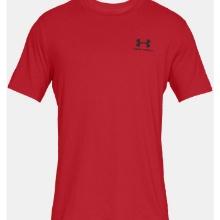 Under Armour Men's Small Short Sleeve Steel Red
