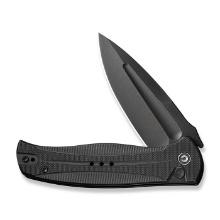 Civivi Incindie Flipper & Button Lock Black Knife