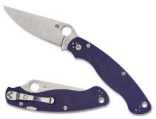 Spyderco Military 2 Folding Knife - Dark Blue