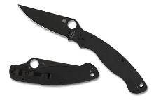 Spyderco Military 2 Pocket Folding Knife - Black