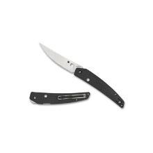 Spyderco Ikuchi Plainedge Carbon Fiber Cpms30v