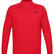 Under Armour Men's 3x-large Zip Long Sleeve Red