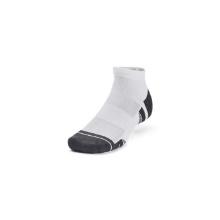 Under Armour 3-pairs Low Cut Socks Med White/gray