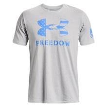 Under Armour Small Freedom T-shirt Halo Gray