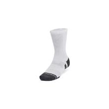 Under Armour 3-pairs Xl Crew Socks White/jetgray