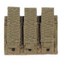 Voodoo Tactical Triple Sz Coyote Pistol Mag Pouch