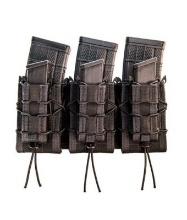 High Speed Gear Black Triple Double Decker Shingle