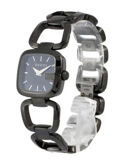 Gucci G-gucci Ss Black Dial Quartz Women's 24mm