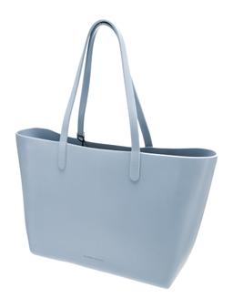Mansur Gavriel Blue Rubber Dual-strap Unlined Tote