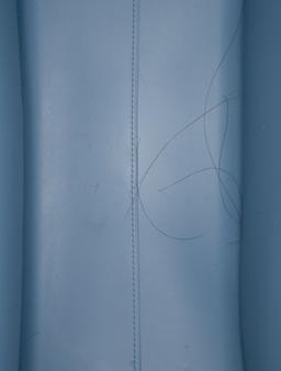 Mansur Gavriel Blue Rubber Dual-strap Unlined Tote