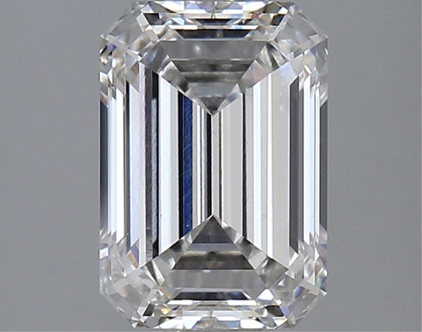 Igi Certified Emerald Cut 2.18ct Vs1 Lab Diamond