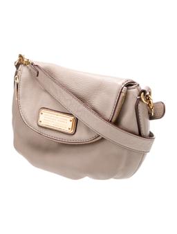Marc By Marc Jacobs Neut Lthr Snap Crossbody Bag