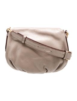 Marc By Marc Jacobs Neut Lthr Snap Crossbody Bag