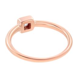 14k Gold-pl Round .05ct Diamond Promise Ring
