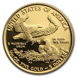 2015-w 1/10oz Pf American Gold Eagle W/box & Coa