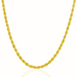14k Gold Solid Rope Chain
