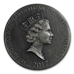 2017 2 Oz Silver The Wise Men Uncirculated