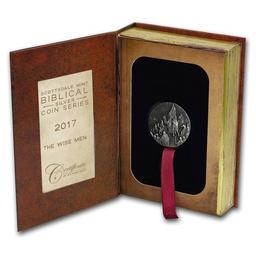 2017 2 Oz Silver The Wise Men Uncirculated