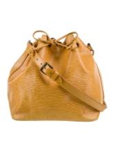 Louis Vuitton Yellow Epi Leather Noe Bucket Bag