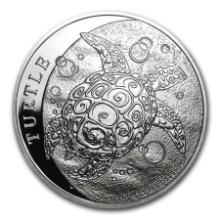2015 Niue 1 Oz Silver Hawksbill Turtle Bu
