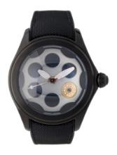 Corum Bubble 47 Silver Dial Men's Quartz 47mm