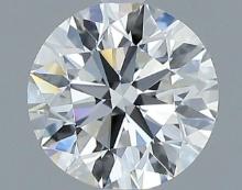 Gia Certified Round Cut .50ct Vvs1 Diamond
