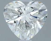 Gia Certified Heart Cut .51ct Vvs1 Diamond