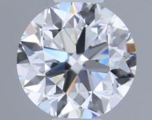 Gia Certified Round Cut .50ct Vvs1 Diamond