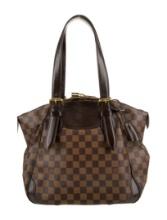 Louis Vuitton Ebene Verona Mm Vintage Shldr Bag