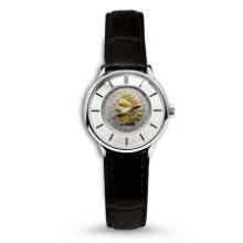 Gilded Indian Head Penny Leather Band Ladies Watch