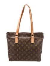 Louis Vuitton Cabas Piano Vtg Coated Canvas Tote