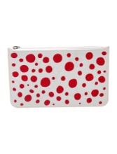Louis Vuitton Dots Infinity Neverfull Lthr Clutch