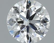 Gia Certified Round Cut .53ct Vvs1 Diamond