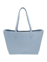 Mansur Gavriel Blue Rubber Dual-strap Unlined Tote
